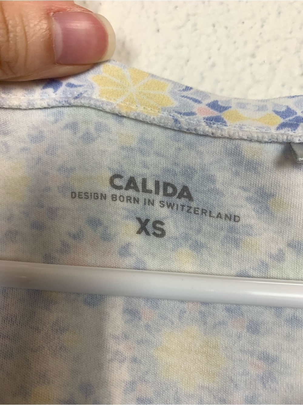 Calida Mandela print long sleeve top size xs sleepwear pajama - Picture 2 of 7